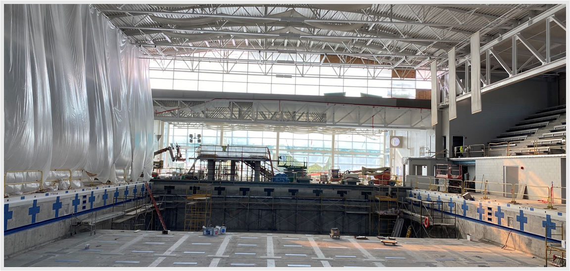 Pool construction